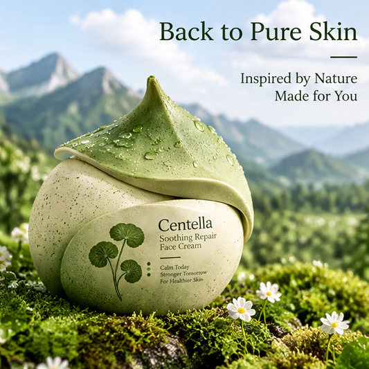 Centella Soothing Repair Face Cream – Calm Today, Stronger Tomorrow for Healthier Skin