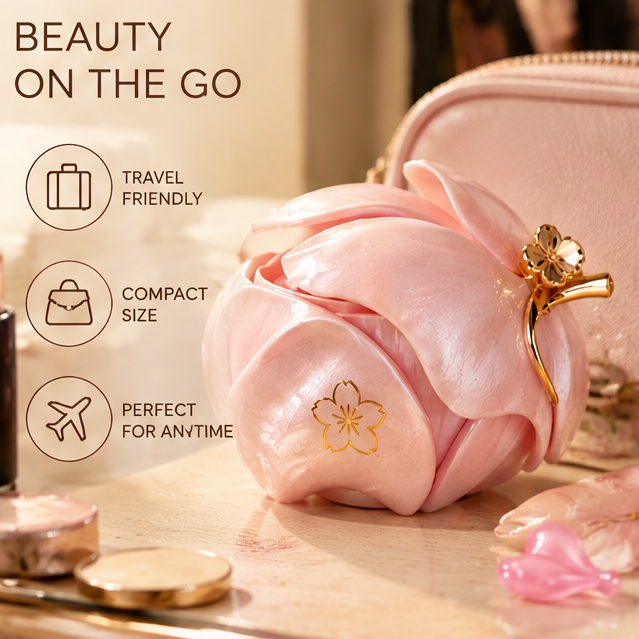 Cherry Blossom Heart Capsule Essence – Even Skin Tone and Deep Hydration