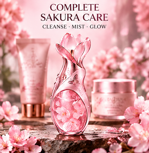 Hydrating Cherry Blossom Facial Mist – For Instant Glow and Soothing Refreshment