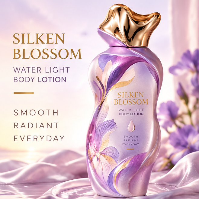 Silken Blossom Water Light Body Lotion – Smooth, Radiant Everyday